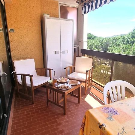 Studio "La Mer" A Bormes-Les-Mimosas Bagian luar foto